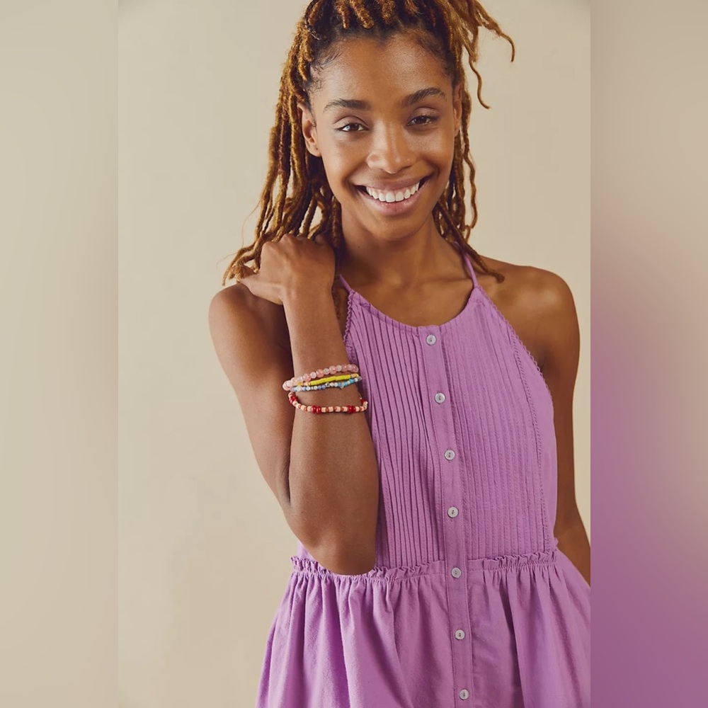 Free People "Desert Days" Mini Dress Size Medium - Picture 8 of 16